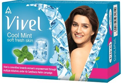 Summer baths made better with Vivel Cool mint soap