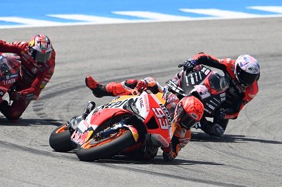Fighting fourth from Marquez ignites the Spanish GP crowd