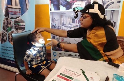 DAMA Hospital Organises Pediatric And ENT Check Up Camp For Kids Of Kalighat Red Light Area In Association With New Light