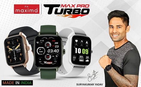 Maxima launches Max Pro Turbo with Active Scrolling Crown and AI Voice Assistant on Amazon Fashion