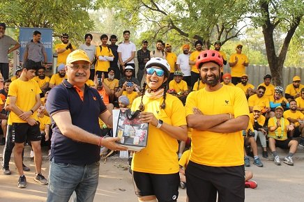Forever living Products India with Dil Se Cycling Club organizing Family Cycle Ride.