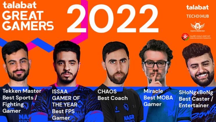 talabat reveals winners of the 2022 Great Gamer Awards