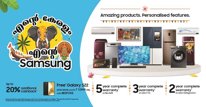 This Onam Upgrade your Home with Samsung…