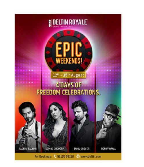 Deltin Epic Weekends are back with Bolly Glitz & Glamour to amp up the Freedom Celebrations