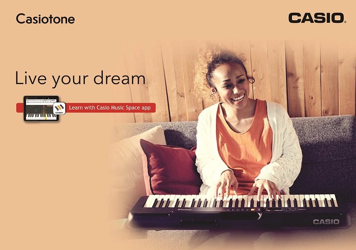 Casio India launches its new brand campaign #LiveYourDream for the Casiotone range of keyboards