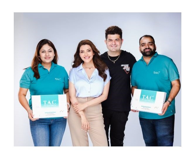 T.A.C ropes in Kajal Aggarwal as the Brand Ambassador for its Ayurvedic Dashapushapdi Baby Care Range