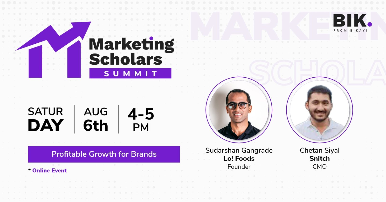 Marketing Scholars’ Summit