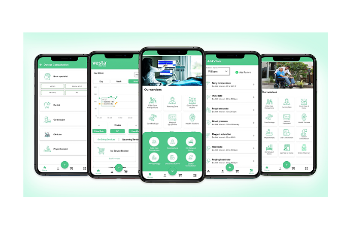 Vesta Elder Care introduces their mobile app – India’s first elder care subscription services for mobile and desktops