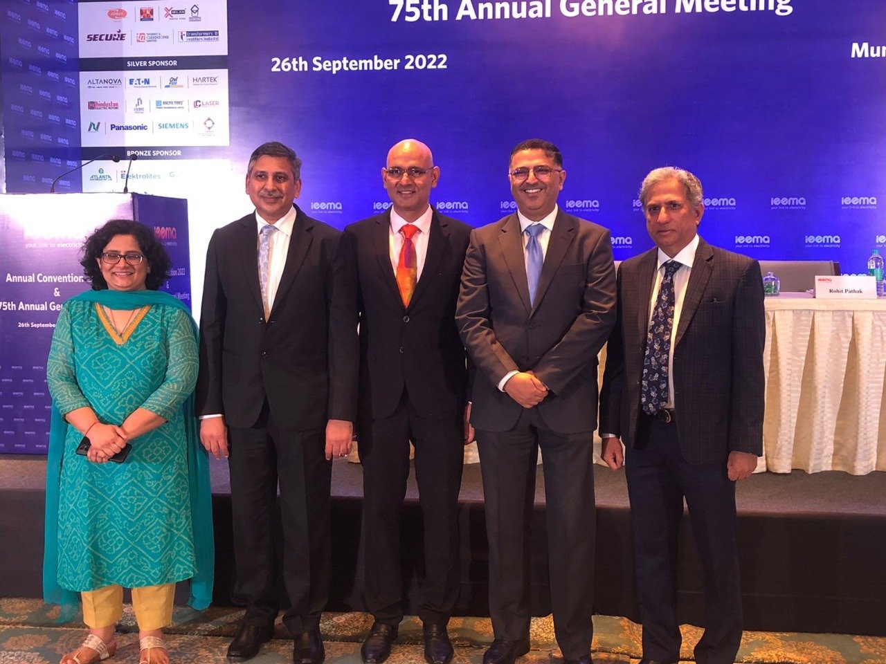 IEEMA appoints Rohit Pathak as the New President for 2022-23