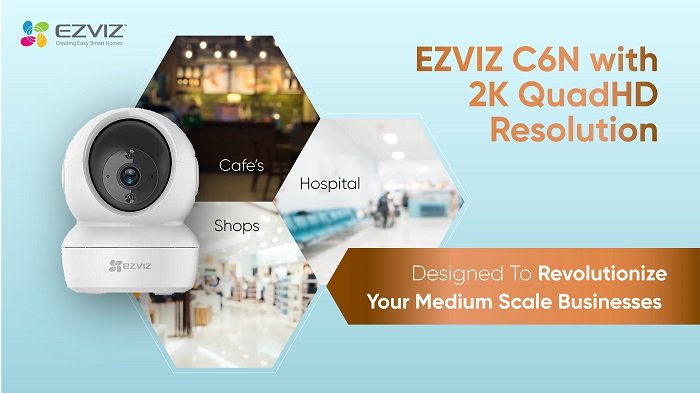 EZVIZ launches C6N in 2K Quad HD resolution camera
