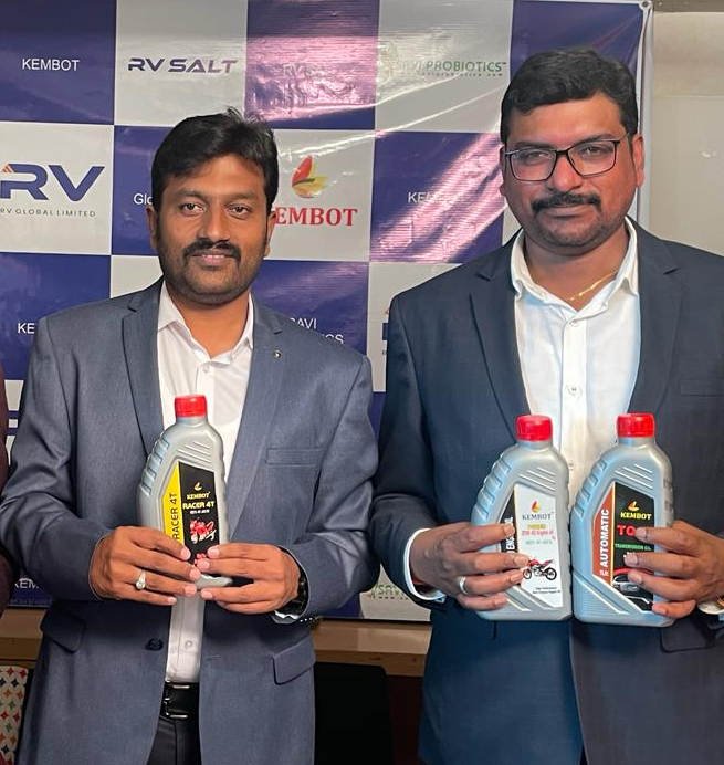 RV Global Limited Launch KEMBOT Lubricants in India and Global Markets