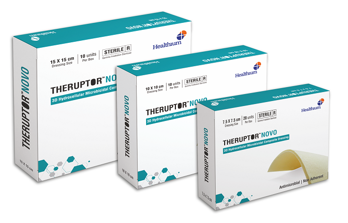 Healthium launches TheruptorTM Novo, a patented dressing product for the management of chronic wounds like diabetic foot ulcers