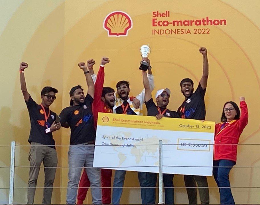 Indian teams win off-track awards at Shell Eco-marathon Indonesia 2022