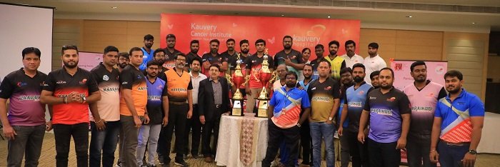 Kauvery Hospital – Corporate Cricket Tournament – Trophy Unveiling