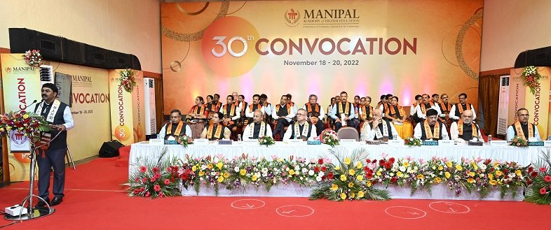 Scientific Adviser to Raksha Mantri, Dr G Satheesh Reddy Delivers Rousing Address on Day Two of Manipal Academy of Higher Education’s (Mahe) 30th Convocation Day