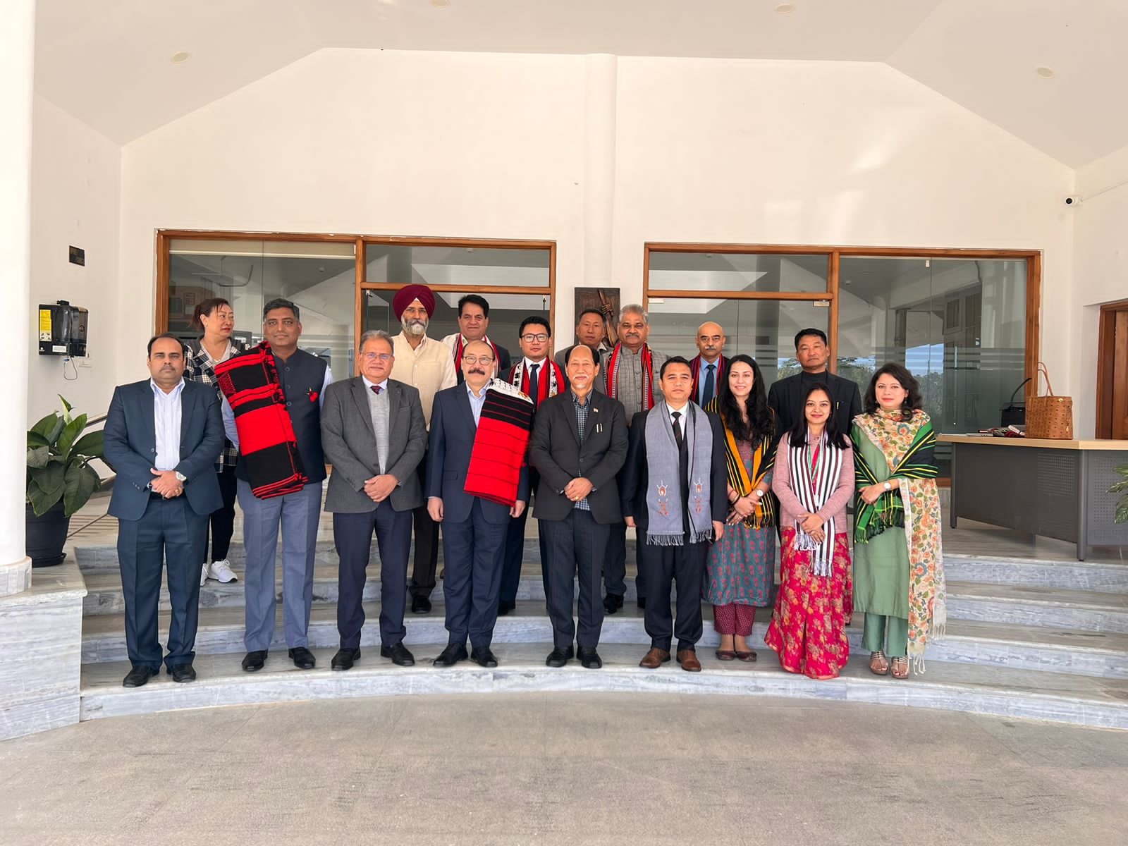 G20 Team led by Chief Coordinator Harsh Vardhan Shringla visits Nagaland