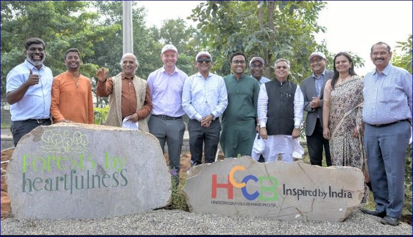 HCCB joins hands with Forests by Heartfulness to advance its 25-lakh tree plantation initiative