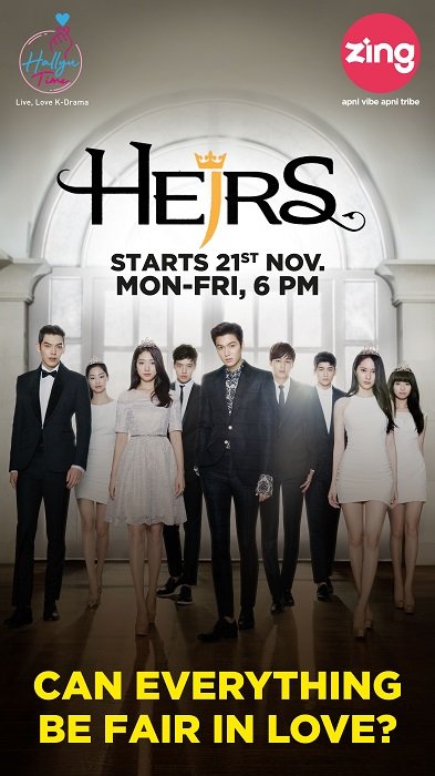 Zing to air fan favorite K-Drama show ‘Heirs’ on its Hallyu Time Slot