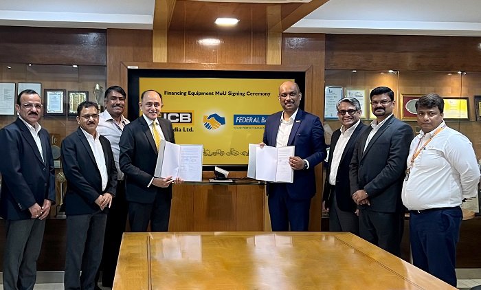 Federal Bank partners with JCB India for Equipment Financing
