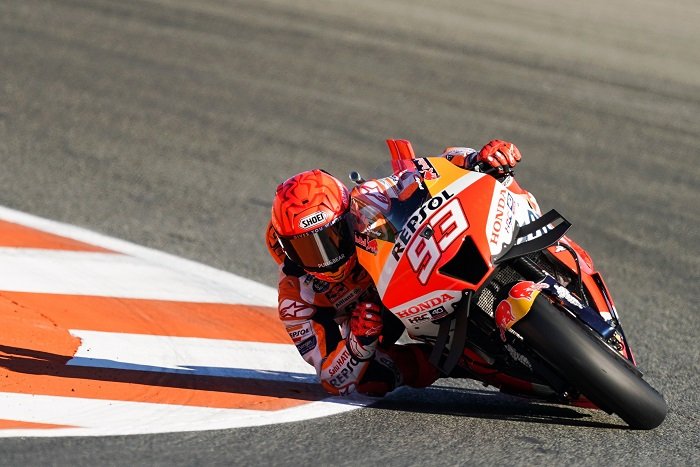 Scorching second on the grid for Marquez at Valencia finale