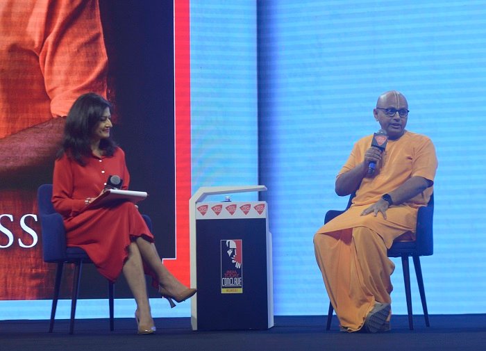 How to lead a happy life? Swami Gaur Gopal Das answers at India Today Conclave