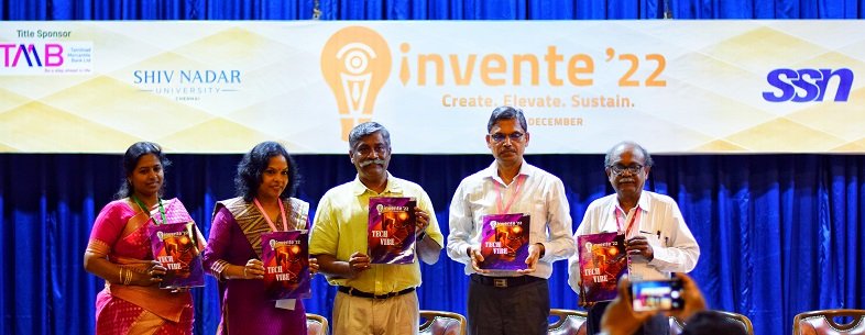 Invente‘22, the 2-day flagship Techfest of SSN College of Engineering and Shiv Nadar University Chennai was inaugurated today the 1st of December