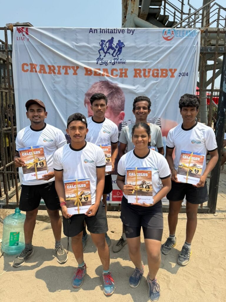 Play and Shine Foundation and Target Publications Host Successful Charity Beach Rugby Event in Mumbai