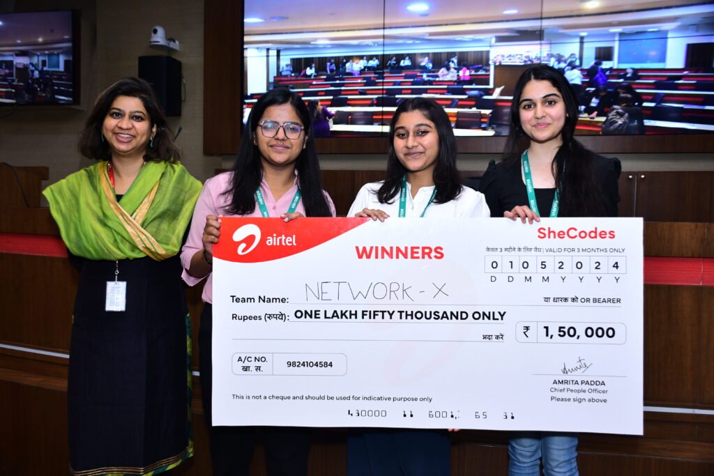 Airtel & TechGig conclude 1st edition of She Codes