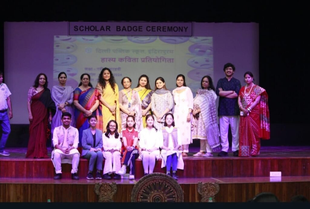 DPS Indirapuram Organizes an Inter-House Laughter Poetry Competition. Leaves Audience Rolling