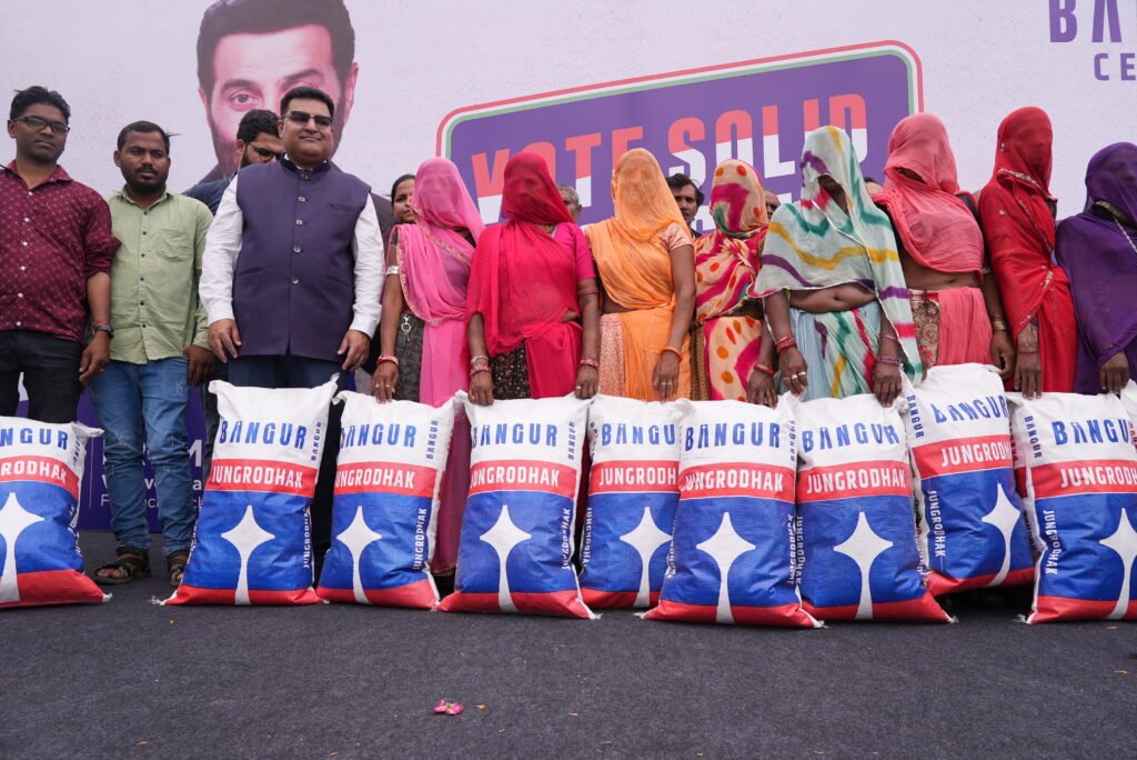 Bangur Cement to donate more than Five Lakh Kilos of cement as part of its ‘Vote Solid, Desh Solid’ campaign