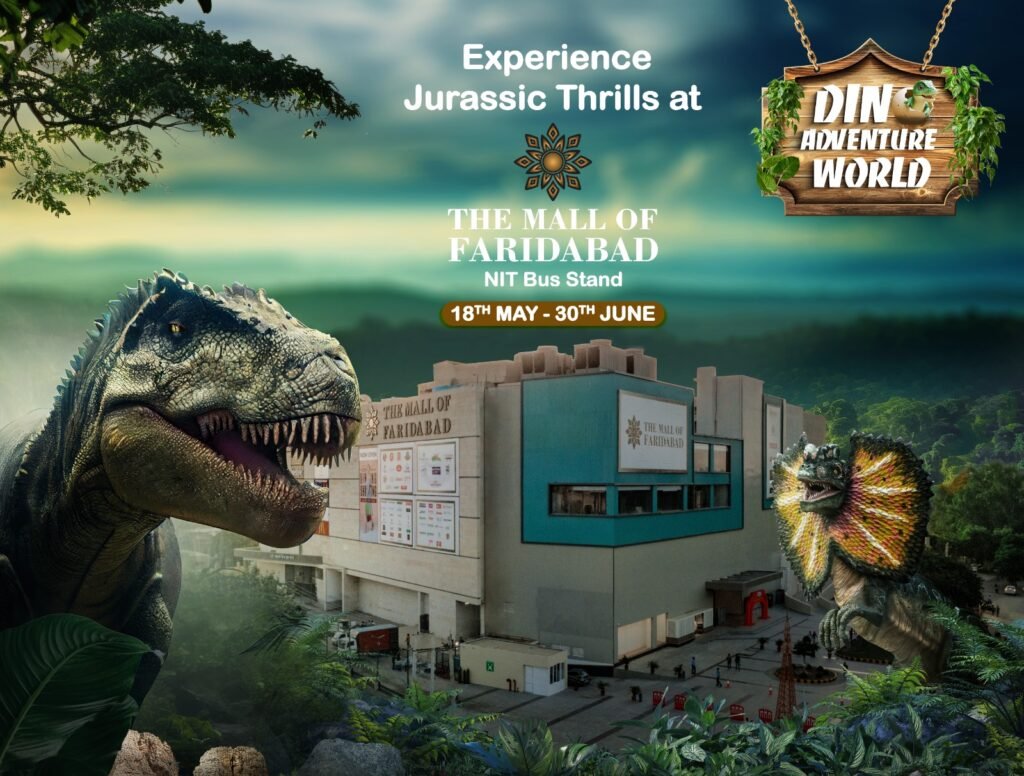 Step Into the Dino Adventure World at The Mall of Faridabad