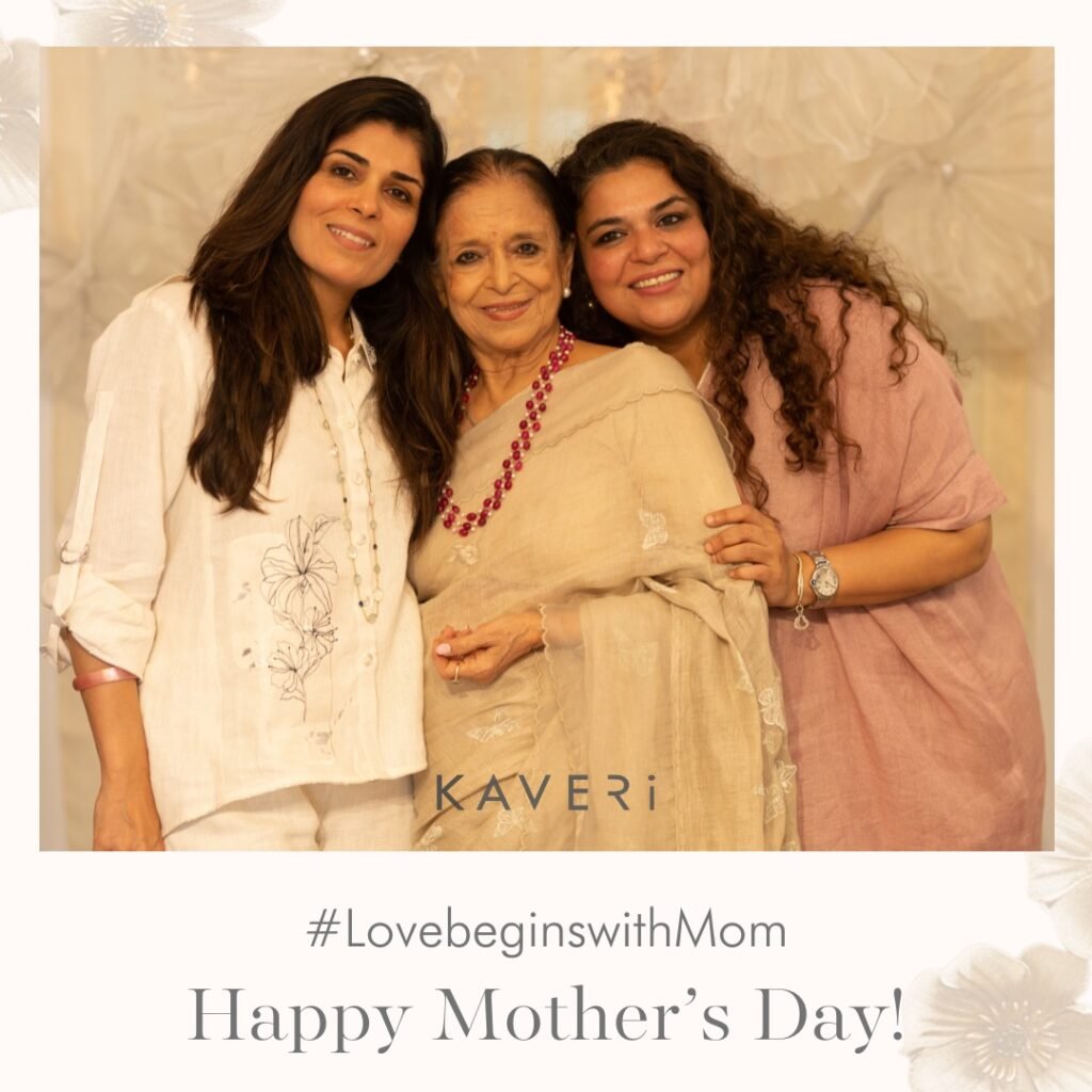 India, 2024 

KAVERI, the only all-linen clothing brand in India, known for its exceptional craftsmanship, has launched a heartfelt Mother's Day campaign called #LovebeginswithMom. Mother's Day is just around the corner and KAVERI is embracing the spirit of this special day by featuring Poonam Lalchand, Kaveri’s mother in their campaign video #LovebeginswithMom. The campaign aims to celebrate a mother's unconditional love that shapes their children’s lives and journeys.

At the core of KAVERI's Mother's Day campaign is the recognition of the unique and invaluable role of mothers and in Kaveri’s case, how much it has contributed to her success as a woman entrepreneur. Whether it's a comforting hug, wisdom, or unwavering support, a mother's love knows no bounds and forms the foundation of stability and countless cherished memories.

In the heartfelt campaign video, Kaveri Lalchand, the founder and CEO of KAVERI, shares, “She’s the one who taught me about embroidery, textiles, and crafts and surrounded me with art and design growing up. I’m sure you will all agree with me when I say love begins with mom.” Kaveri Lalchand explains how her mother has always been by her side as an entrepreneur and designer and is always concerned for her well-being over and above anything. Poonam Lalchand adds, "Her comfort and safety come first. To me, she’s first a daughter, then a designer. When I wear the clothes she has designed, I feel closer to her and I realise how my little girl is now all grown up.”

KAVERI's #LovebeginswithMom campaign serves as a touching reminder of the immeasurable impact mothers have on shaping the world with their love, compassion, and strength. For Kaveri, it has contributed significantly to her growth as a person, entrepreneur, and designer. As Mother's Day approaches, let us take this opportunity to express our gratitude and affection for the extraordinary mothers who hold a special place in our hearts.

For more information about KAVERI and to explore their exquisite apparel, please visit https://bykaveri.com/ and stores located in Chennai, Hyderabad, and Mumbai.

