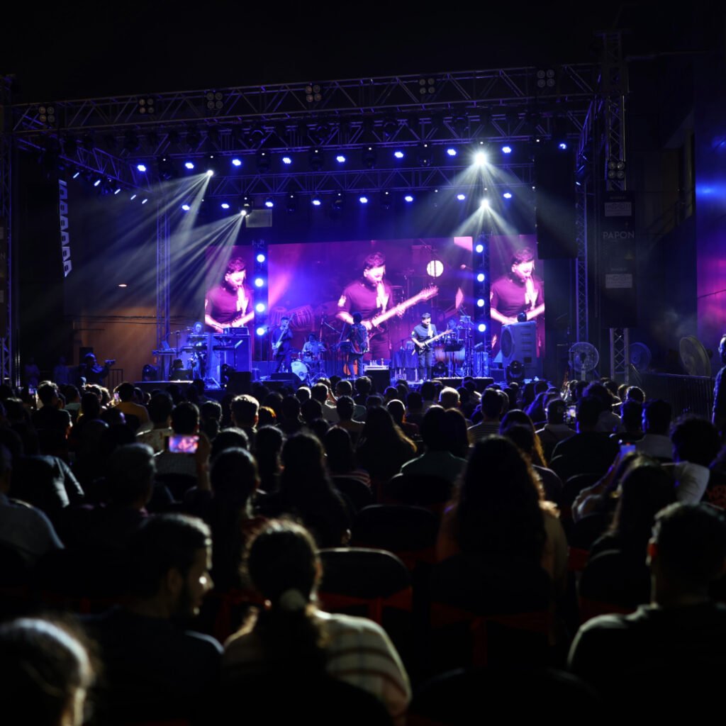 Musician Papon leaves audiences in awe with a heartfelt concert at Infiniti Mall
