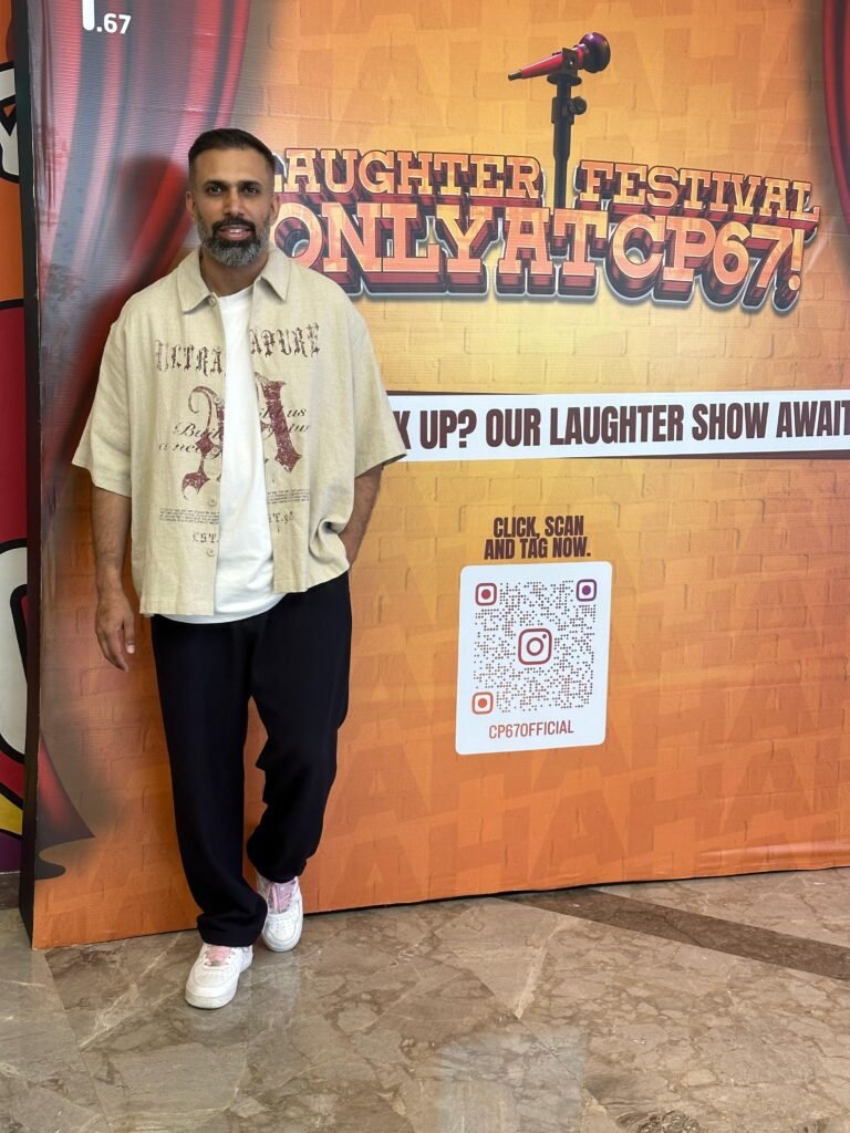 CP67 Laughter Show Hosts Stand-up Comic Pritish Narula for an Unforgettable Evening of Comedy