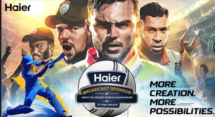 Haier India Joins Forces with Star Sports HD as Broadcast Sponsor for  ICC Men’s T20 World Cup 2024