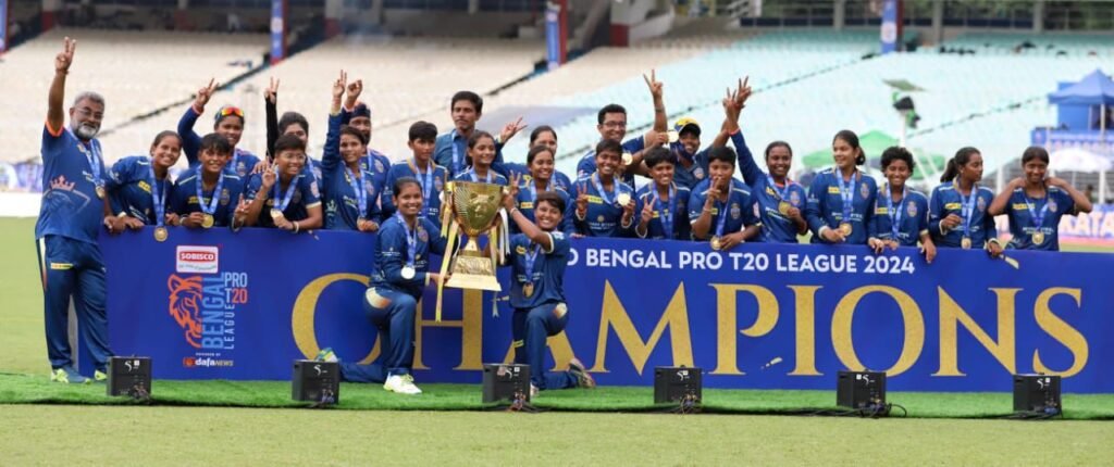 Lux Shyam Kolkata Tigers Triumph in the Inaugural Edition of Bengal Women's Pro T20 League 2024