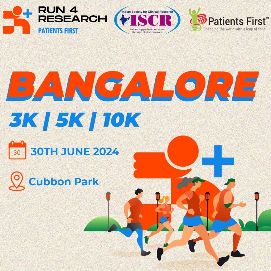 ISCR Announces “Run4Research” Race in Bengaluru to Raise Clinical Research Awareness