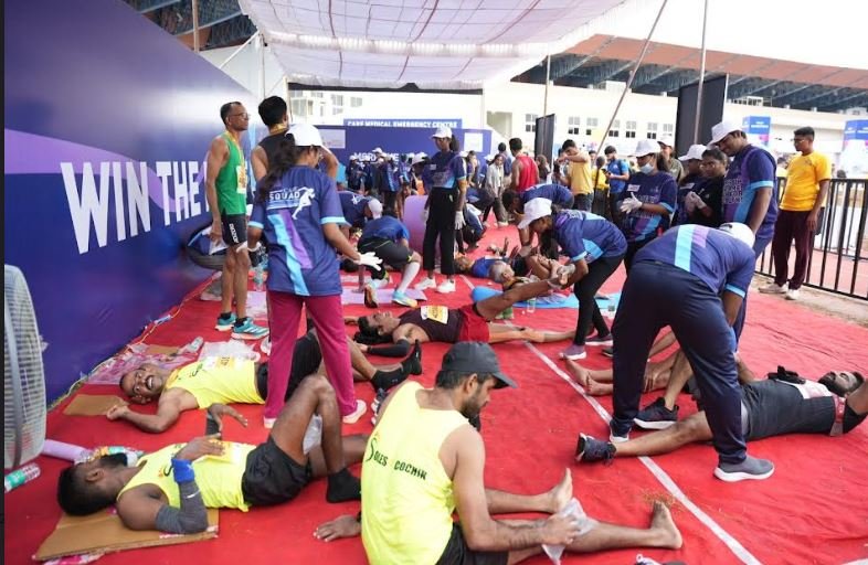 CARE Hospitals Provides Medical Services for Hyderabad Marathon Runners