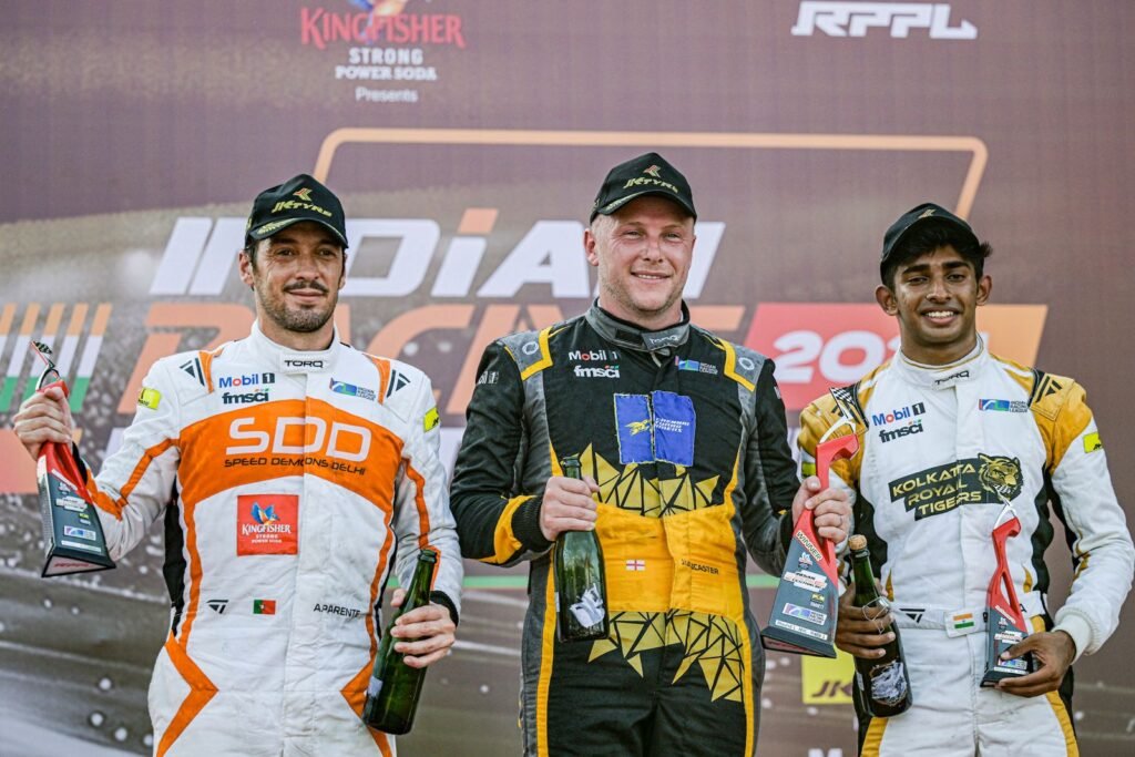 Jon Lancaster and Jaden Pariat Win; Ruhaan Alva Grabs Double Podium at Indian Racing Festival Round 1