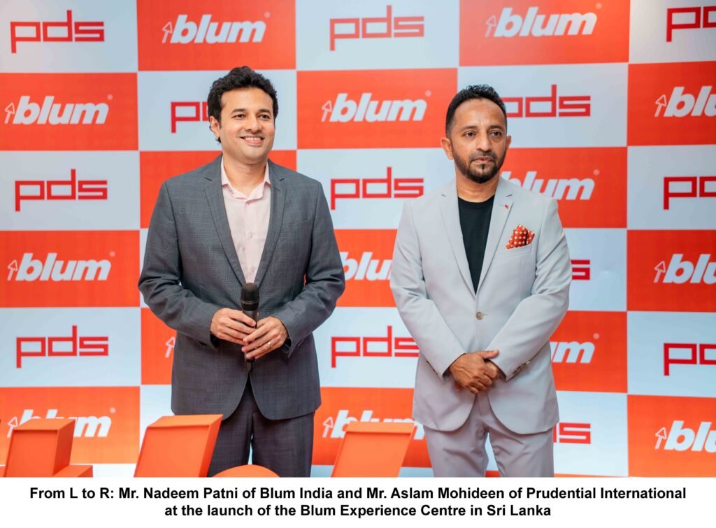 Pushing Boundaries: Blum India Launches its First Flagship Experience Centre in Sri Lanka