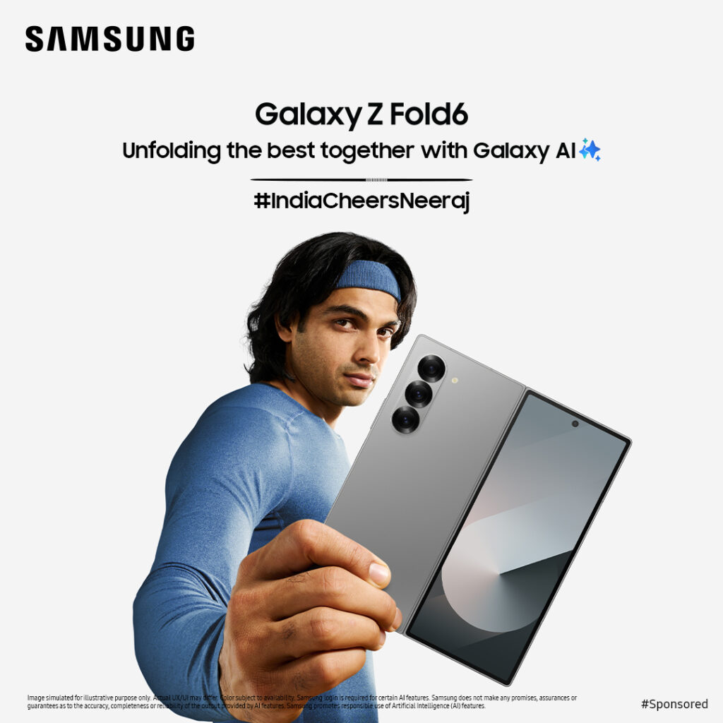 Samsung Announces ‘India Cheers for Neeraj’ Campaign