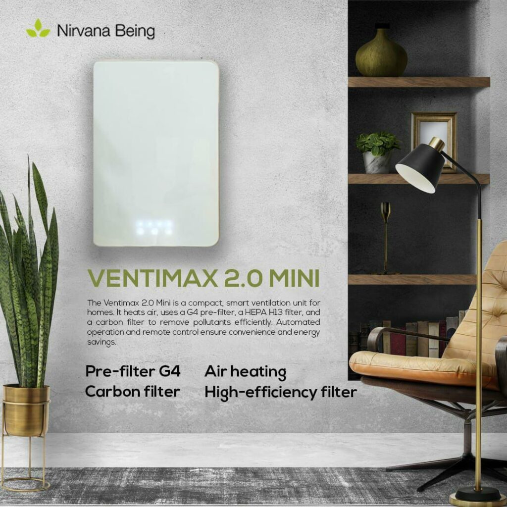 Stay Healthy & Productive with the Ventimax 2.0 Mini: Transform Your Indoor Air Quality Today