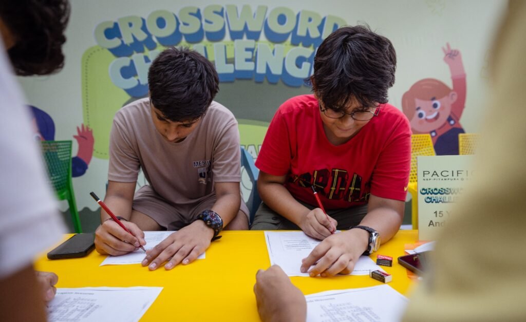 Pacific Mall NSP Pitampura Hosts an Exciting Crossword Challenge for Kids