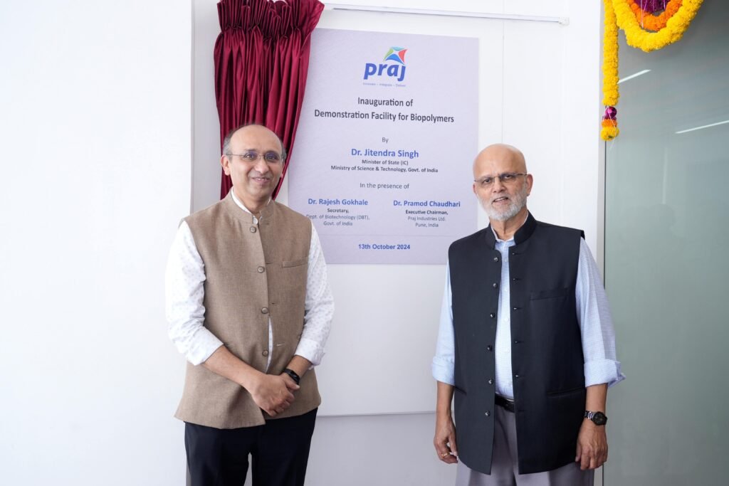 "Praj Sets New Standards in Biopolymers with India’s First PLA Facility in Pune"