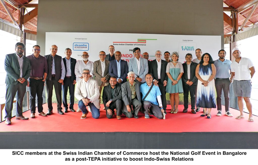 Swiss Indian Chamber of Commerce Hosts National Golf Event in Bangalore as a Post-TEPA Initiative to Boost Indo-Swiss Relations 