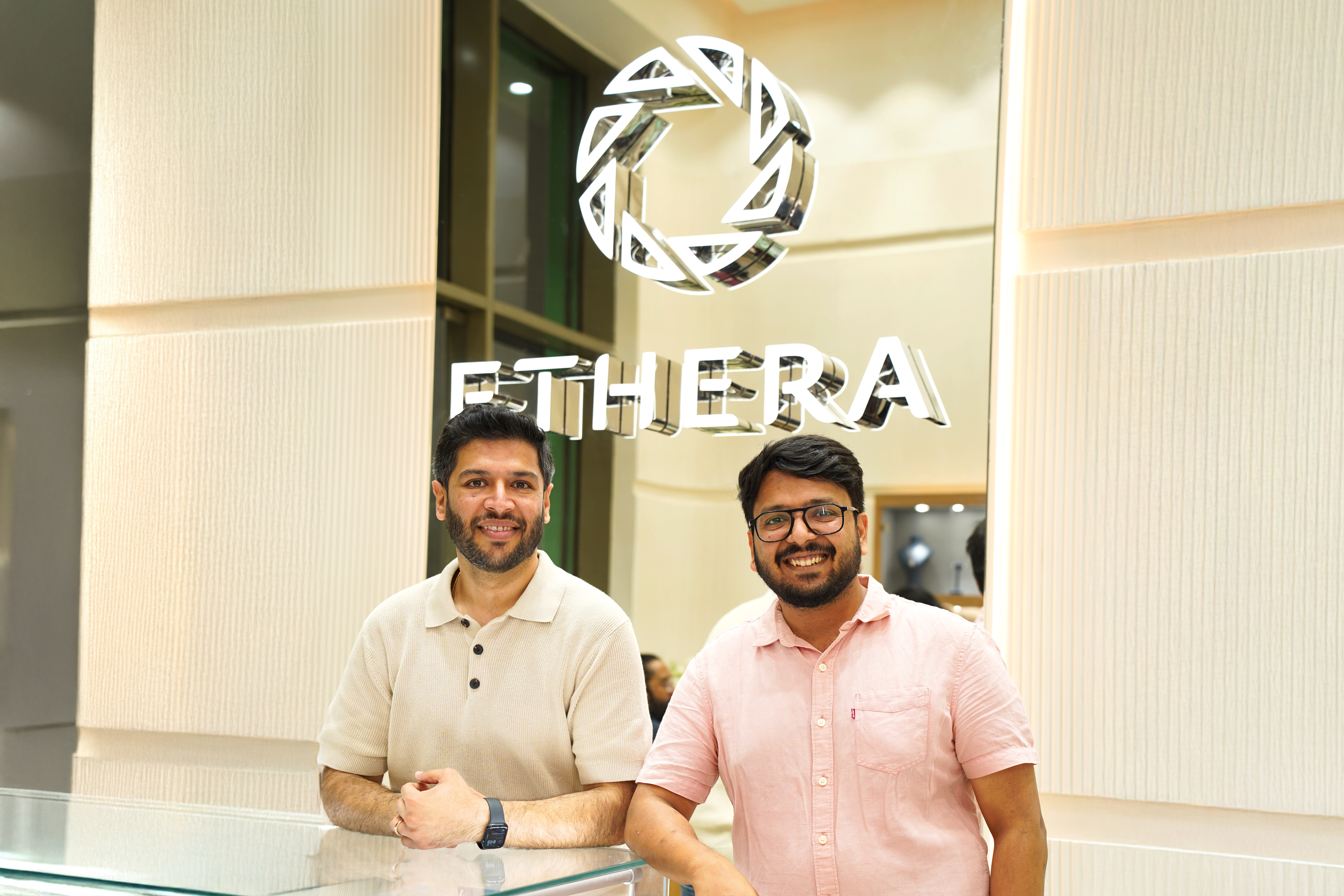 
L-R-Sharad Arora, Nitesh Jain- Co-founder Ethera